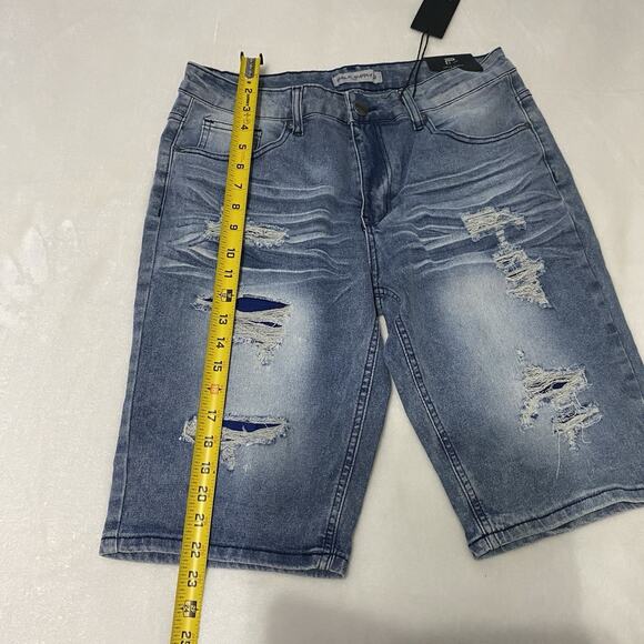 Public Supply NYC Men's Denim Jean Shorts Size 32 Blue - Picture 6 of 8